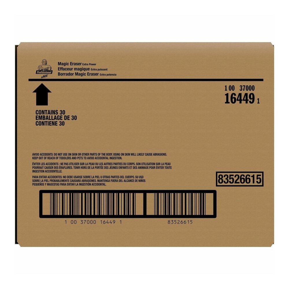 Mr. Clean Extra Durable Magic Eraser Cleaning Pads - For Wall, Floor, Baseboard, Blinds, Door, Stove Top, Refrigerator, Switch Plate - Pad - Recommended For: Dirt Remover, Scuff Mark Remover, Grease R. Picture 5