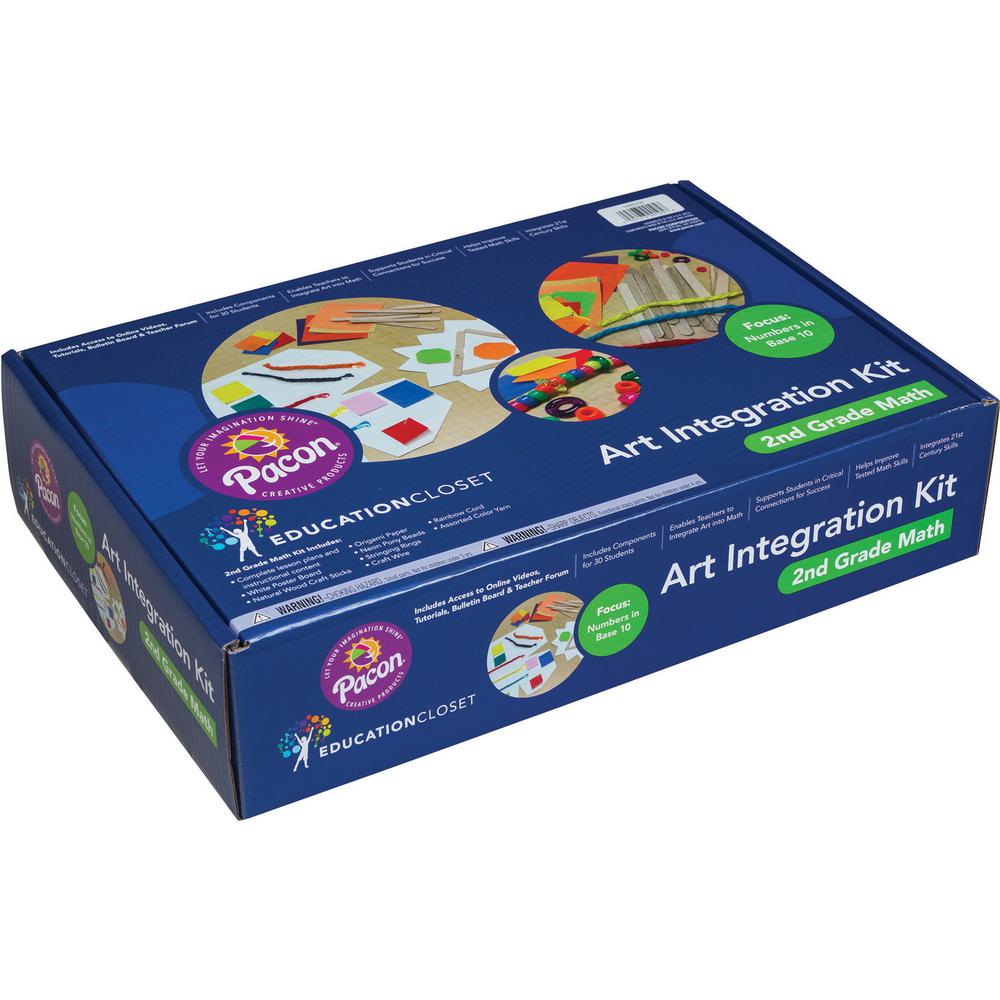 Pacon&reg; 2nd-Grade Math Art Integration Kit - Skill Learning: Science, Technology, Engineering, Mathematics, Planning - 1 / Kit. Picture 3
