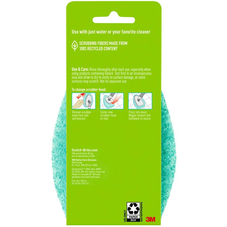 Scotch-Brite Bath Scrubber Refills - Blue - 6 / Carton. Picture 7