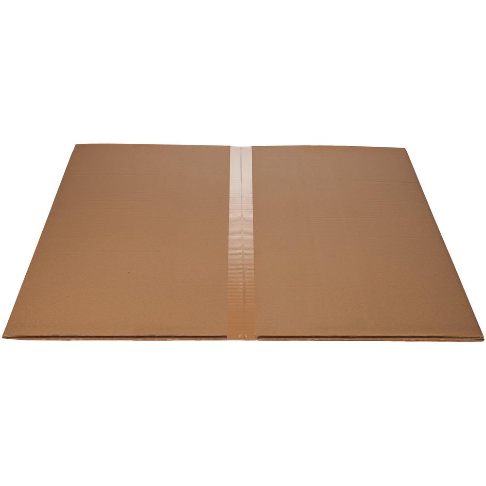 Deflecto Earth Source Hard Floor Chair Mat - Hard Floor - 53" Length x 45" Width x 0.100" Thickness - Lip Size 12" Length x 25" Width - Clear - 1 Each. Picture 2