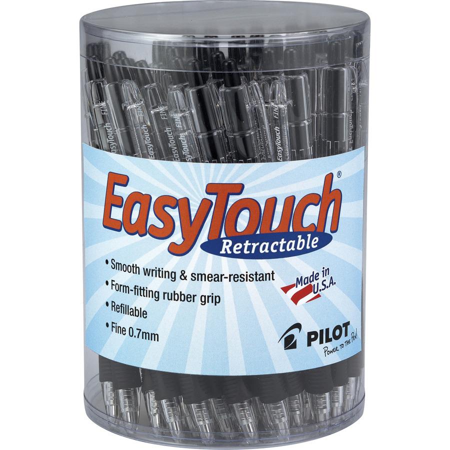 EasyTouch Retractable Ballpoint Pens - Retractable - Black Ink - 36 / Display Box. Picture 2
