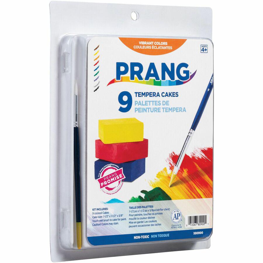Prang Tempera Cakes Paint Kit - 9 Color(s) - Multicolor - 9 / Set. Picture 9