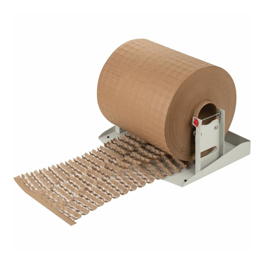 Scotch Cushion Lock Protective Wrap - 12" Width x 1000 ft Length - Recyclable, Easy Tear - Brown - 1 Roll. Picture 4