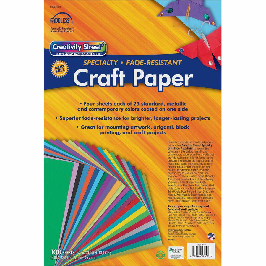 Creativity Street Designer Art Paper Sheets - Creativity Street Specialty Craft Paper. Picture 7