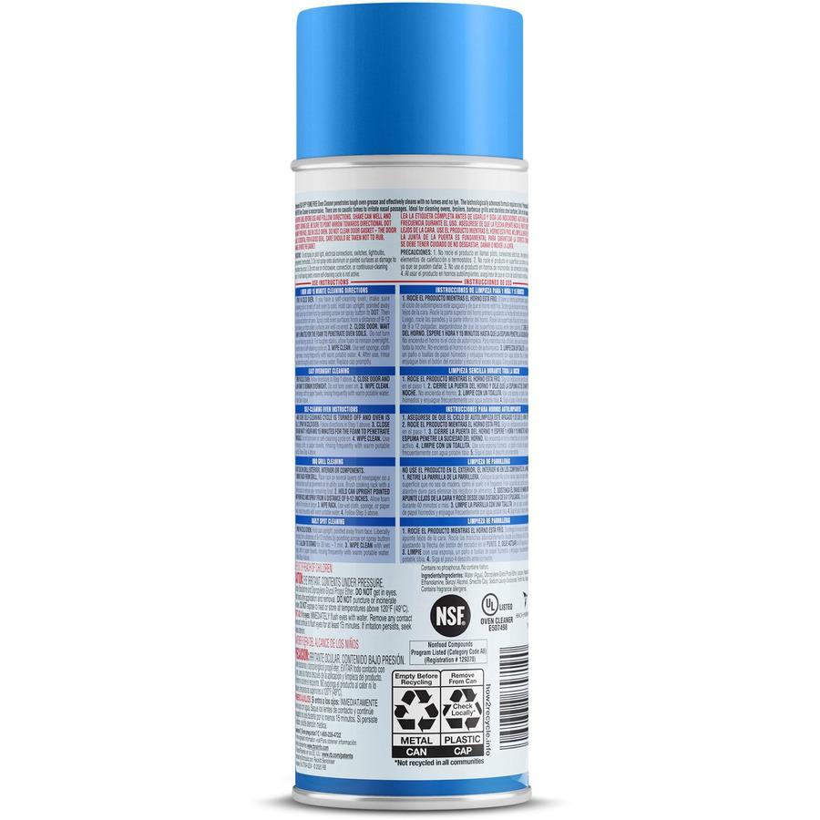 Professional Easy-Off Fume Free Over Cleaner - 24 oz (1.50 lb) - Lemon Scent - 1 Each - Fume-free - White. Picture 4