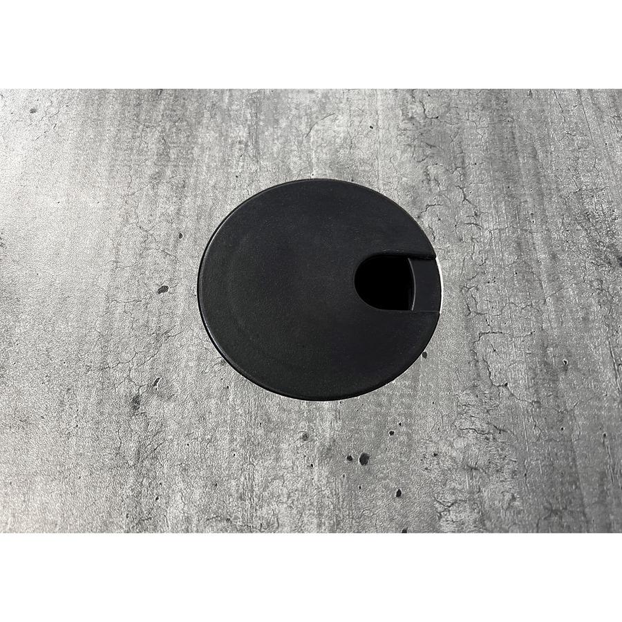 Mason Laminate Double Pedestal Executive Desk. Picture 10