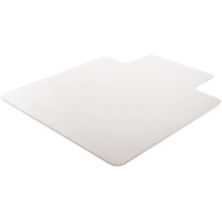 Deflecto RollaMat for Carpet - Carpeted Floor - 53" Length x 45" Width - Vinyl - Clear - 1Each. Picture 3