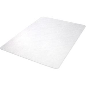 Lorell Chairmat - Hard Floor, Wood Floor, Vinyl Floor, Tile Floor - 60" Length x 46" Width x 0.095" Thickness - Rectangular - Vinyl - Clear - 1Each. Picture 7