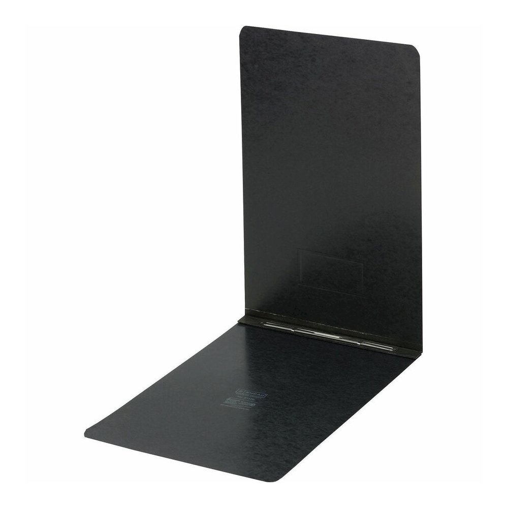 Smead Tabloid Recycled Report Cover - 11" x 17" - 3" Expansion - 1 Fastener - 25 pt. - Pressboard - Black - Metal Compressor, Hinged - 100% Paper Recycled - 1 Each. Picture 6