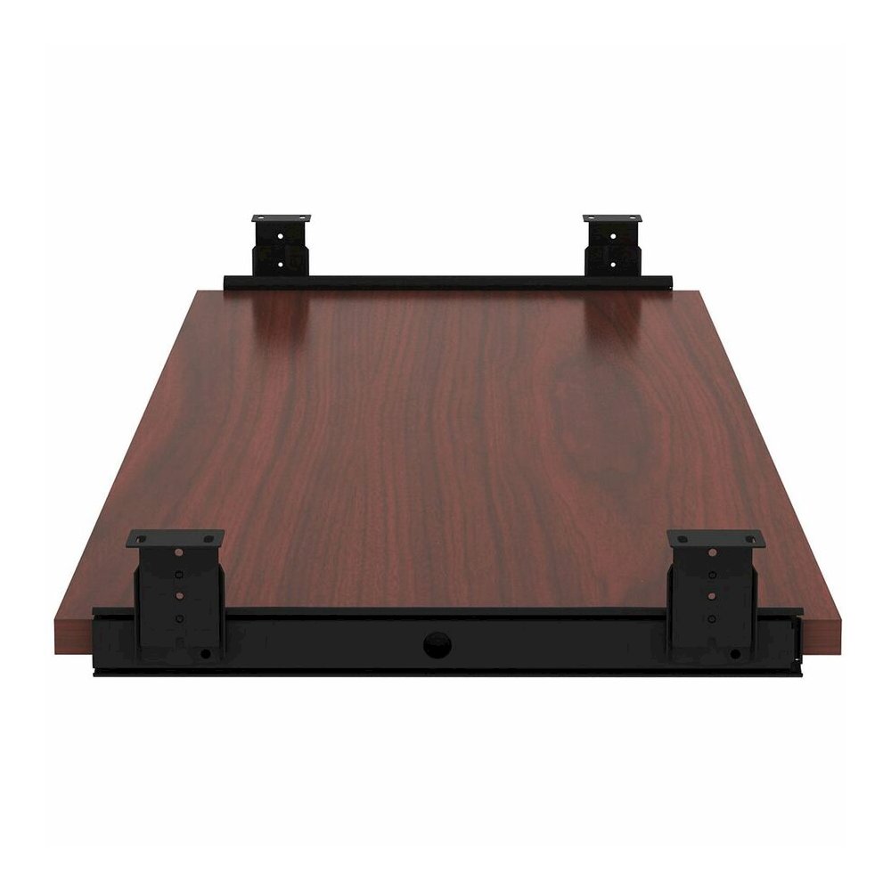 Lorell Universal Keyboard Tray - 25.6" Width x 15.1" Depth - Mahogany - 1 Each. Picture 4