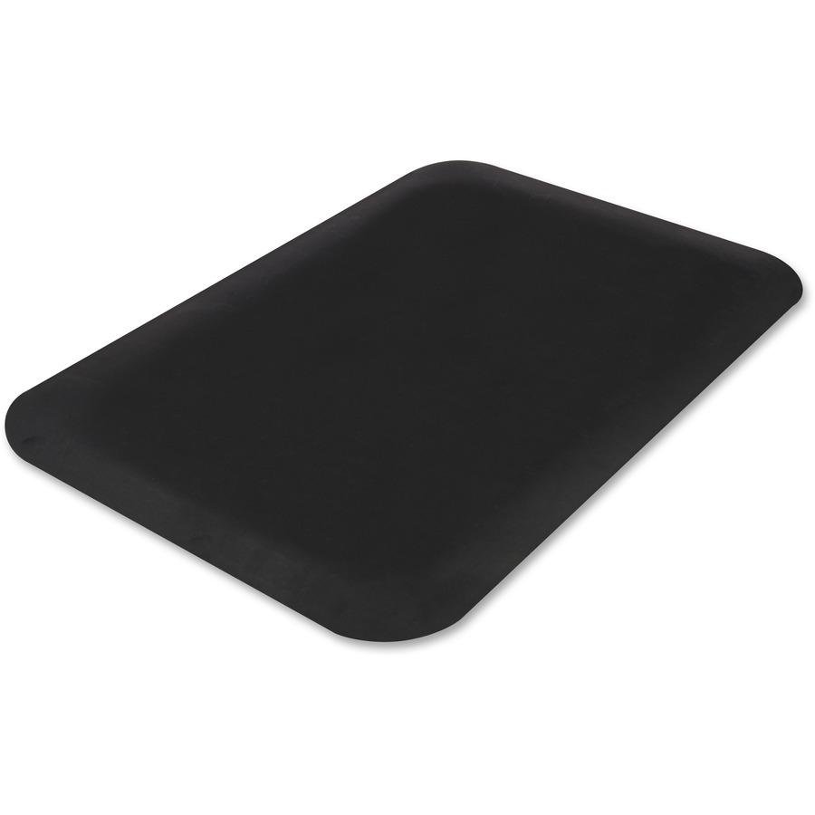 Guardian Floor Protection Anti-fatigue Mat - Airport, Bank, Hotel, Assembly Line - 60" Length x 36" Width - Rectangular - Vinyl - Black - 1Each. Picture 2