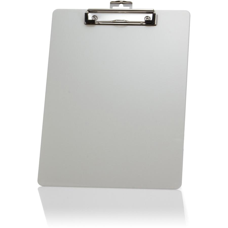 Officemate Aluminum Clipboard - 8 1/2" x 11" - Aluminum - Silver - 1 Each. Picture 5