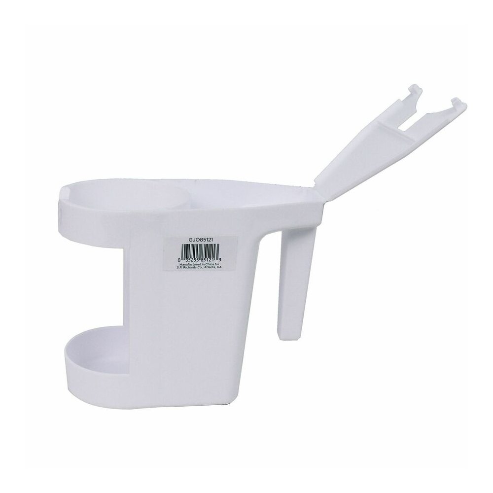 Genuine Joe Toilet Bowl Mop Caddy - White - 12 / Carton. Picture 5