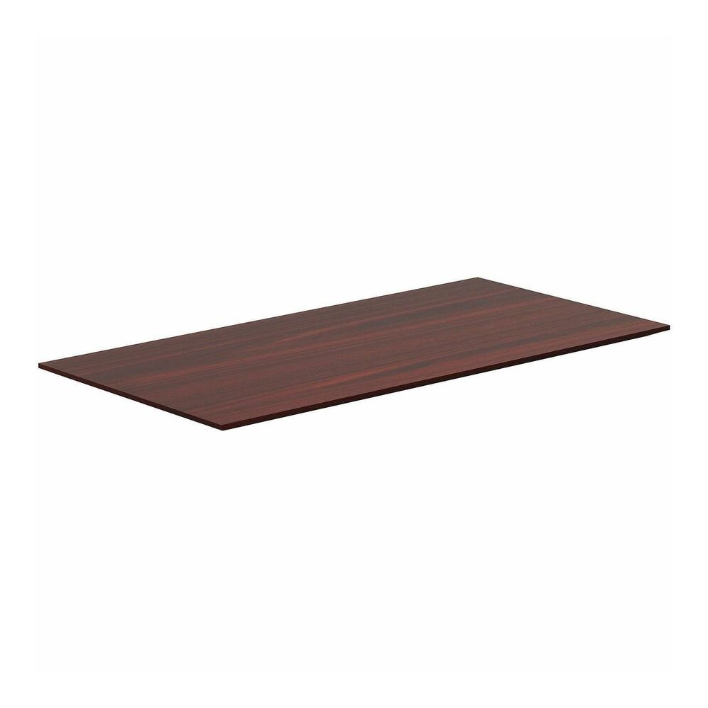 Lorell Relevance Series Tabletop - Rectangle Top - Contemporary Style - Height Adjustable - 72" Table Top Width x 30" Table Top Depth x 1" Table Top Thickness - Conferencing - Assembly Required - Maho. Picture 5