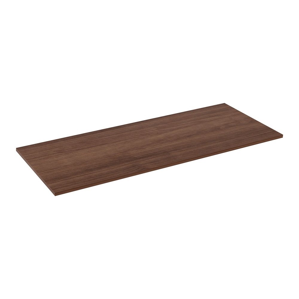 Lorell Relevance Series Tabletop - Walnut Rectangle, Laminated Top - Adjustable Height - 72" Table Top Width x 30" Table Top Depth x 1" Table Top Thickness - Assembly Required - 1 Each. Picture 5