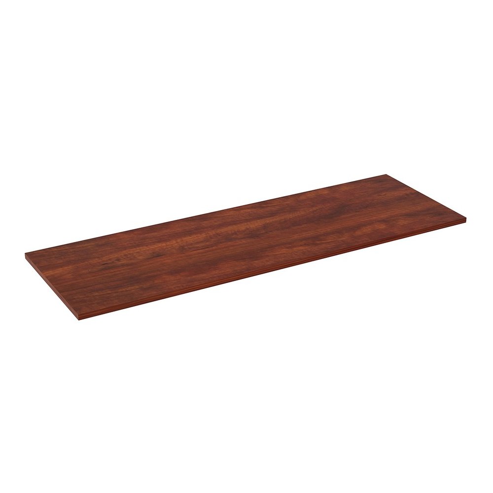 Lorell Training Tabletop - Cherry Rectangle, Laminated Top - Adjustable Height - 72" Table Top Width x 24" Table Top Depth x 1" Table Top Thickness - Assembly Required - 1 Each. Picture 6