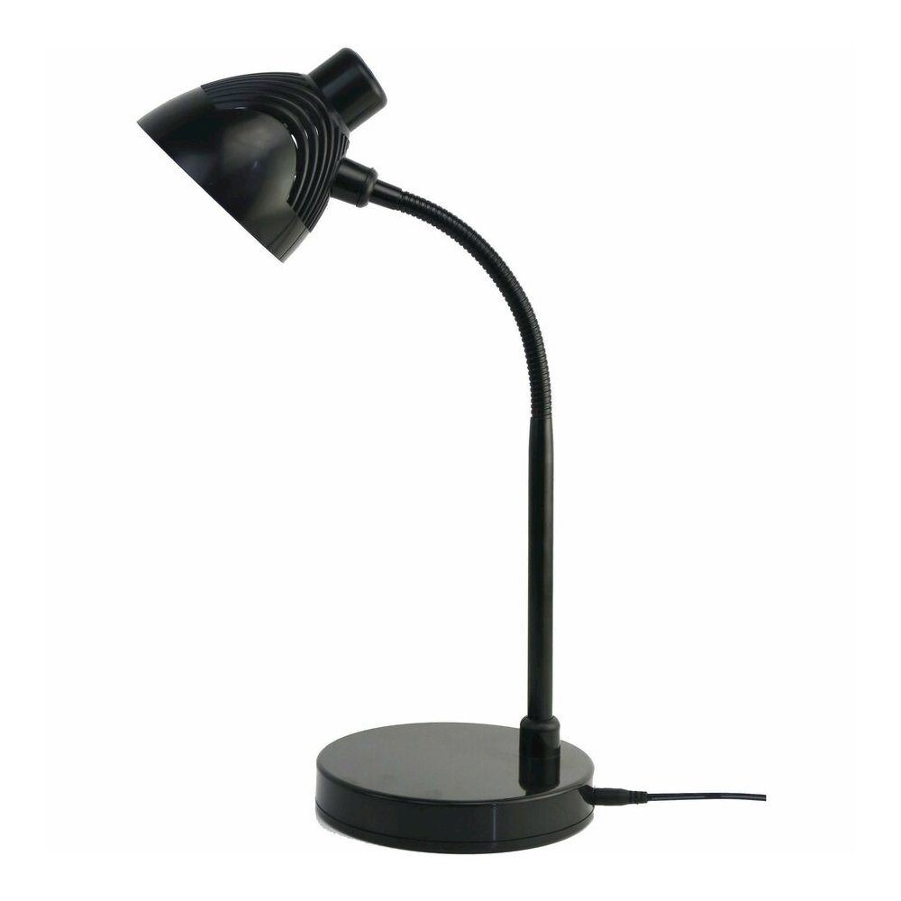 Lorell LED Desk Lamp - LED - 220 lm Lumens - Black - Desk Mountable - for Desk, Table. Picture 3