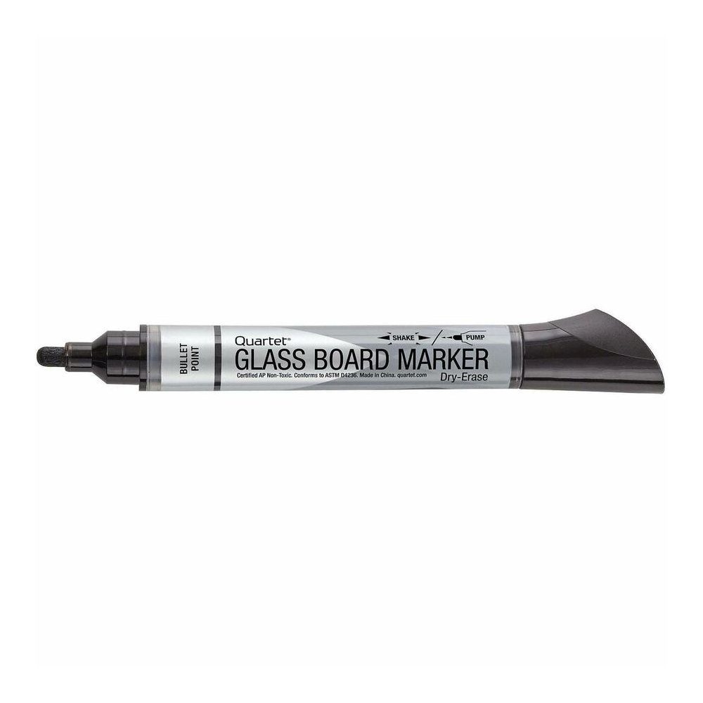 Quartet Premium Dry-Erase Markers for Glass Boards - Erasable - Black Ink - 1 Dozen. Picture 5