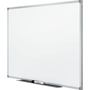 Quartet Standard DuraMax Magnetic Whiteboard - 48" (4 ft) Width x 36" (3 ft) Height - White Porcelain Surface - Silver Aluminum Frame - Rectangle - Horizontal/Vertical - Magnetic - Assembly Required -. Picture 3