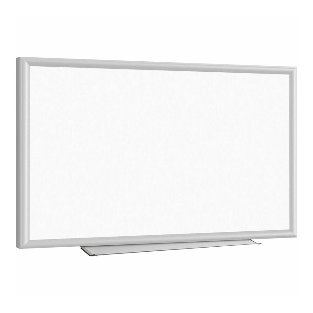 Lorell Dry-erase Board - 36" (3 ft) Width x 24" (2 ft) Height - White Styrene Surface - White Aluminum Frame - Rectangle - 1 Each. Picture 3