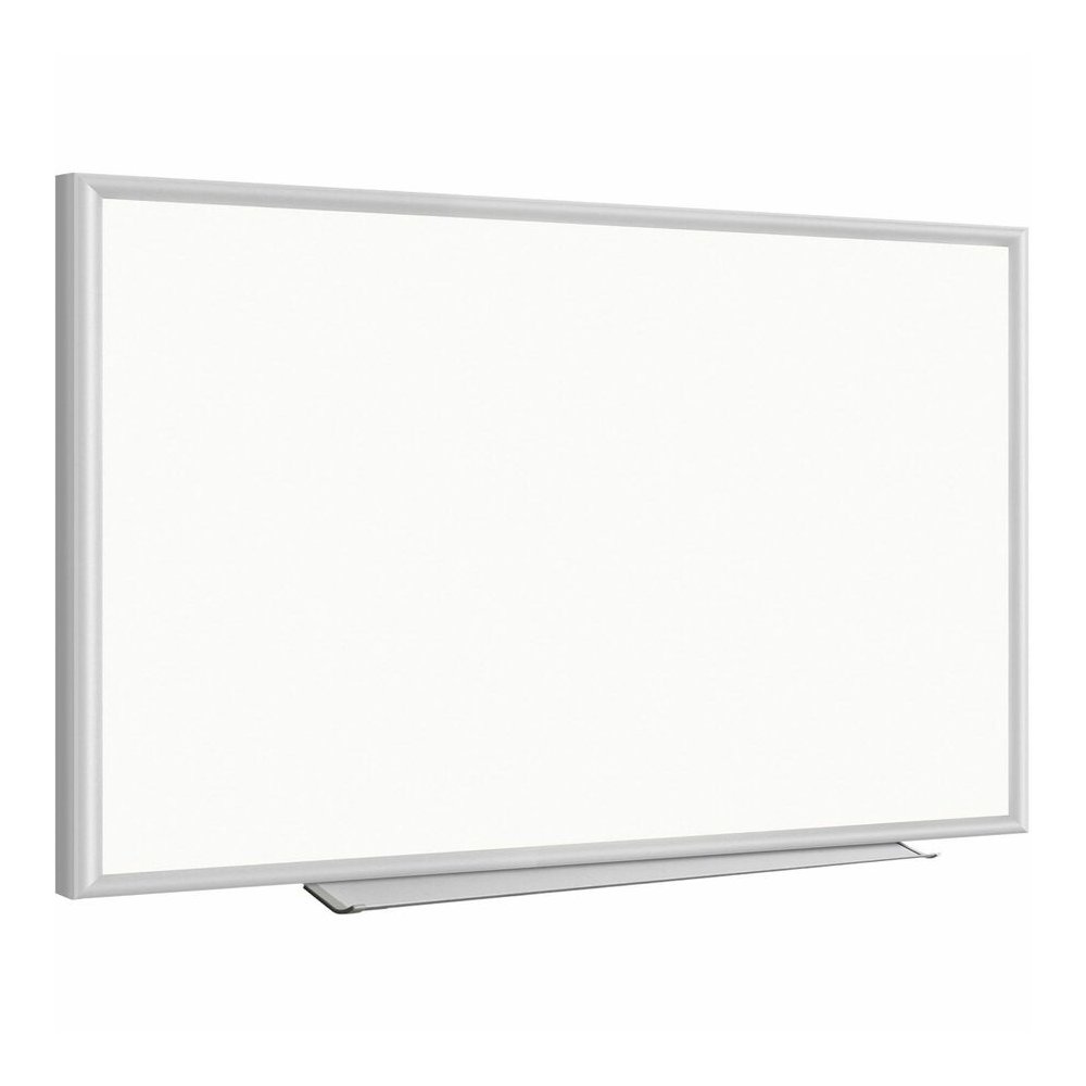 Lorell Dry-erase Board - 48" (4 ft) Width x 36" (3 ft) Height - White Styrene Surface - White Aluminum Frame - Rectangle - 1 Each. Picture 5
