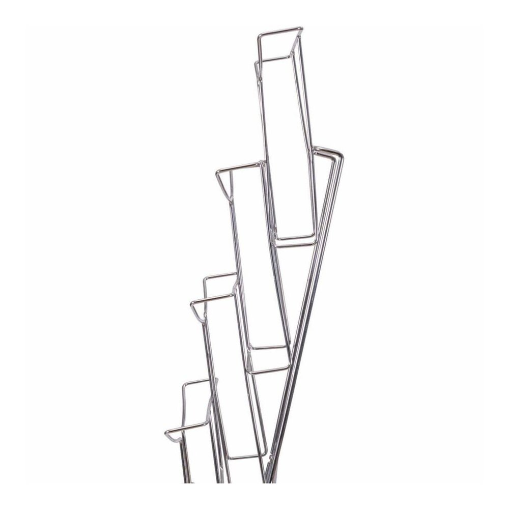 Alba Display Rack - 400 x Sheet, 7 x Document - 7 Compartment(s) - 59.06" Height - Floor - Metal - 1 Each. Picture 2