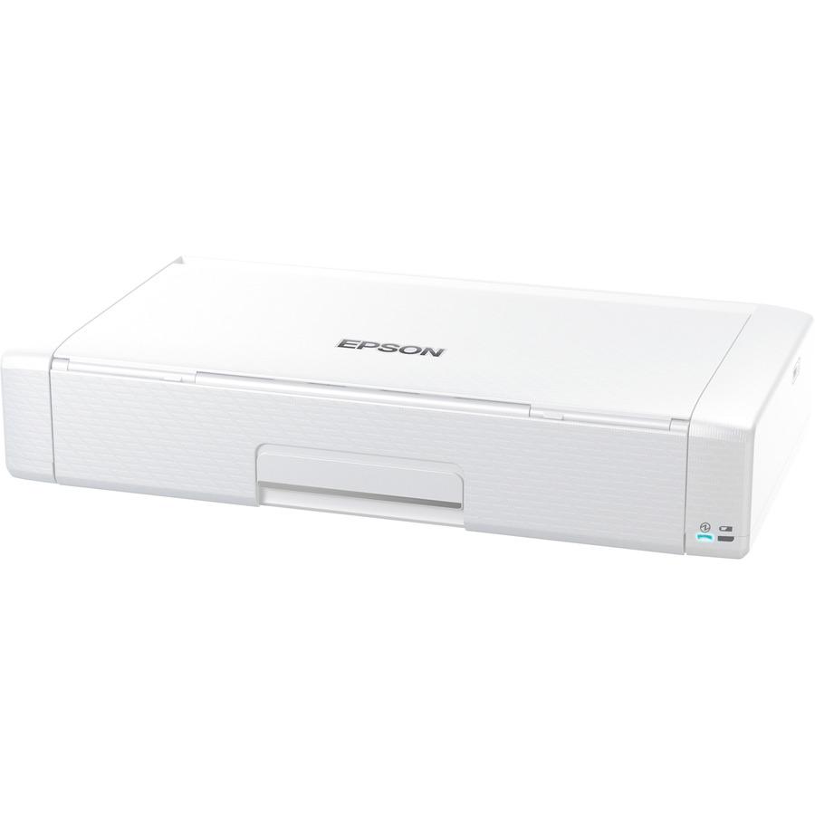 Epson WorkForce EC-C110 Portable Inkjet Printer - Color - 5760 x 1440 dpi Print - 20 Sheets Input - Wireless LAN - Mopria, Apple AirPrint, Wi-Fi Direct, Epson iPrint, Epson Connect, Google Cloud Print. Picture 6