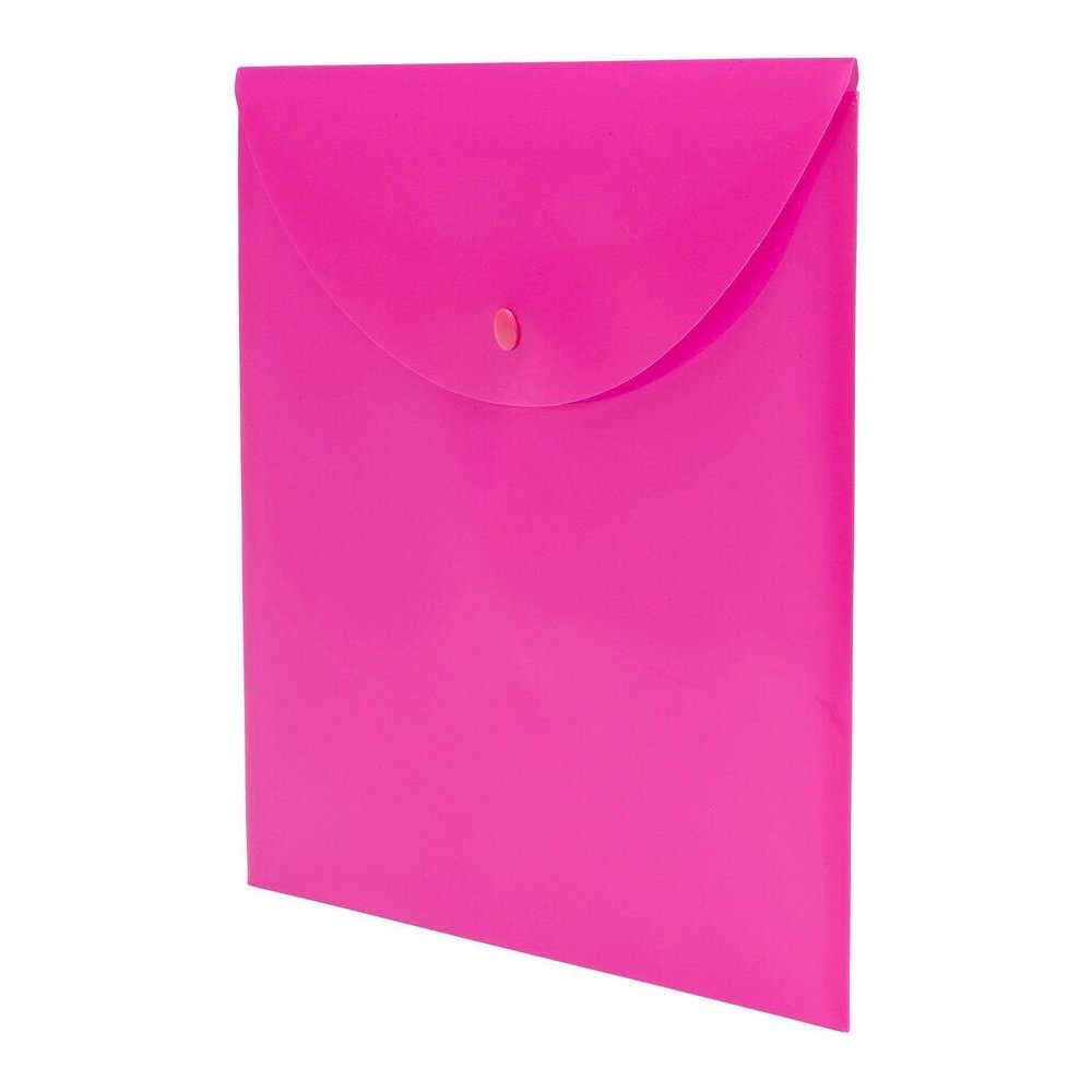 Smead Letter Filing Envelope - 8 1/2" x 11" - Pink - 10 / Box. Picture 2