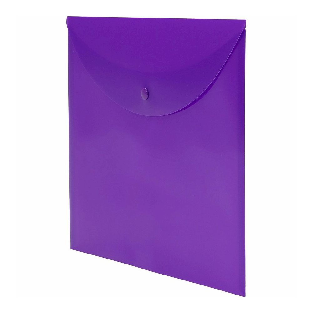 Smead Letter Filing Envelope - 8 1/2" x 11" - Purple - 10 / Box. Picture 2