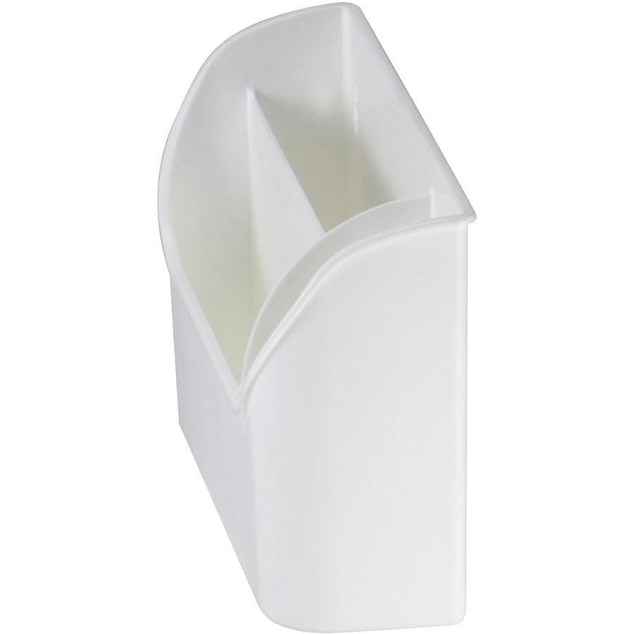 Officemate 92550 MagnetPlus Magnetic Organizer, White - 4.8" Height x 8" Width x 2.5" Depth, Magnetic, White, 1 Each. Picture 2