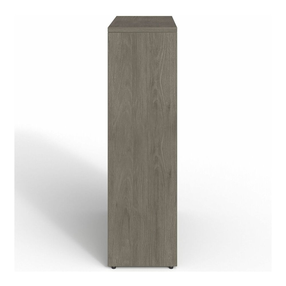 Lorell Prominence 2.0 Bookcase - Rectangle - 48" Height x 34" Width x 12" Depth, 1" Thickness Top - 4 Shelve(s) - 3 Adjustable Shelf(ves) - Material: Particleboard, Thermofused Melamine (TFM) - Finish. Picture 3