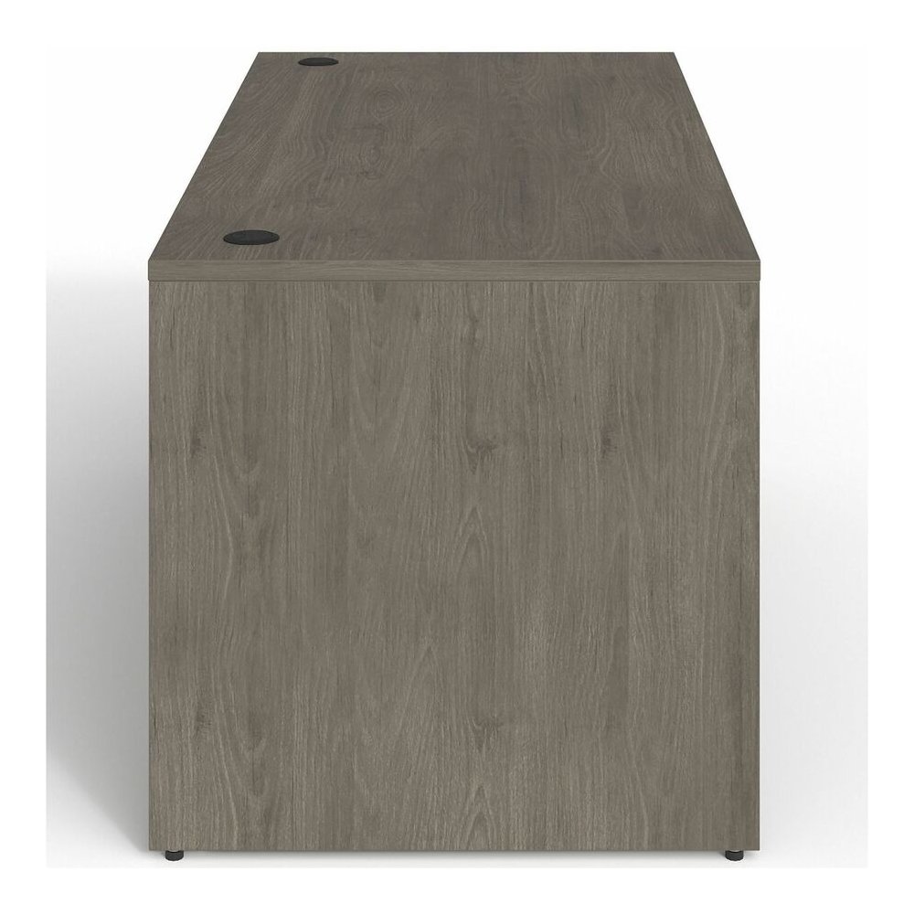 Lorell Prominence 2.0 Right-Pedestal Desk - Rectangle - 29" Height x 60" Width x 30" Depth, 1" Thickness Top - Total Drawer(s): 3 - Single Pedestal on Right Side - Band Edge - Material: Particleboard . Picture 3