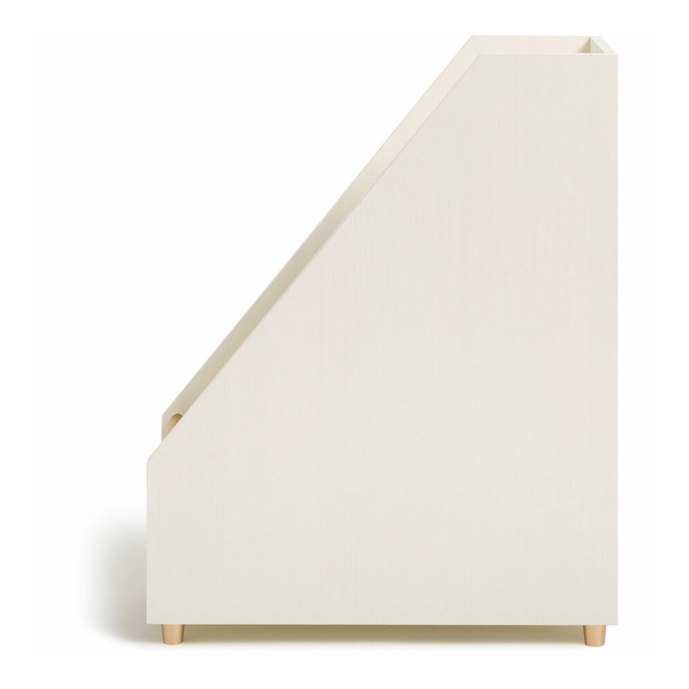 U Brands Juliet Magazine Holder - White - Pine Wood - 1 Each. Picture 5