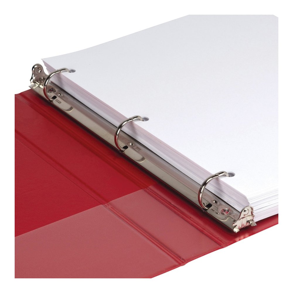 Samsill Durable View Binders - 1" Binder Capacity - Letter - 8 1/2" x 11" Sheet Size - 225 Sheet Capacity - 3 Ring - Fastener: D-Ring - Pocket: 2, Internal - Polypropylene, Chipboard - Black, Blue, Re. Picture 3