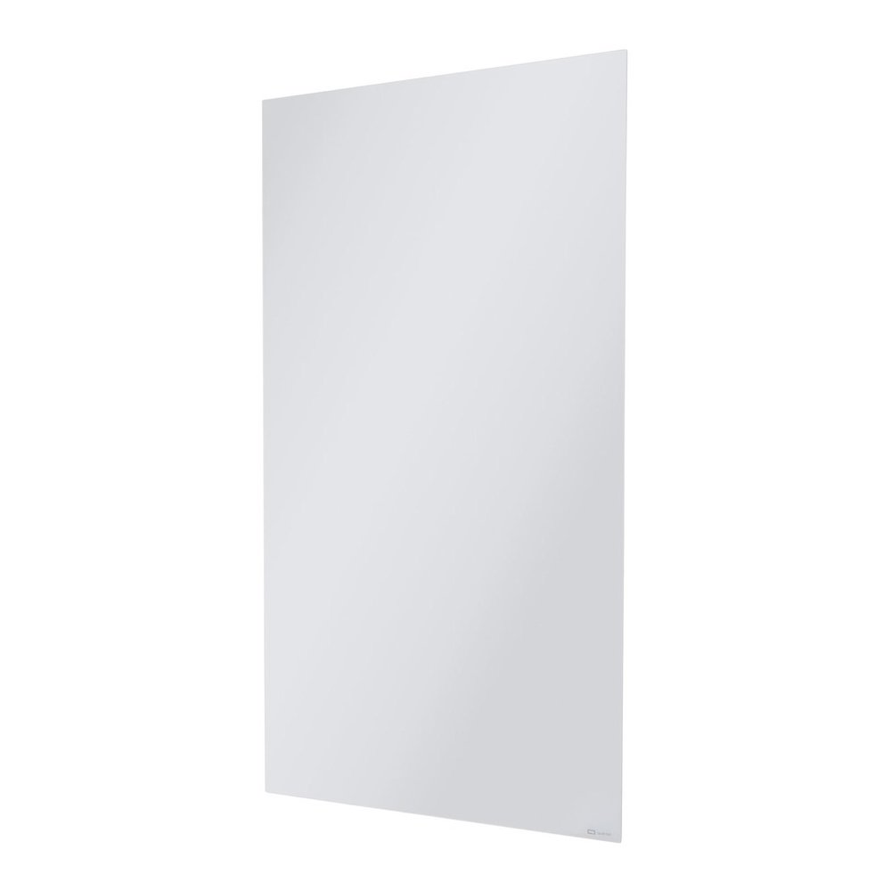 Quartet InvisaMount Vertical Glass Dry-Erase Board - 42x72 - 72" (6 ft) Width x 42" (3.5 ft) Height - White Glass Surface - Rectangle - Vertical - Magnetic - 1 Each. Picture 2