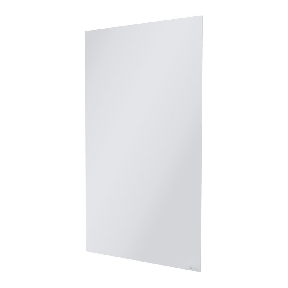 Quartet InvisaMount Vertical Glass Dry-Erase Board - 48x85 - 85" (7.1 ft) Width x 48" (4 ft) Height - White Glass Surface - Rectangle - Vertical - Magnetic - 1 Each. Picture 2