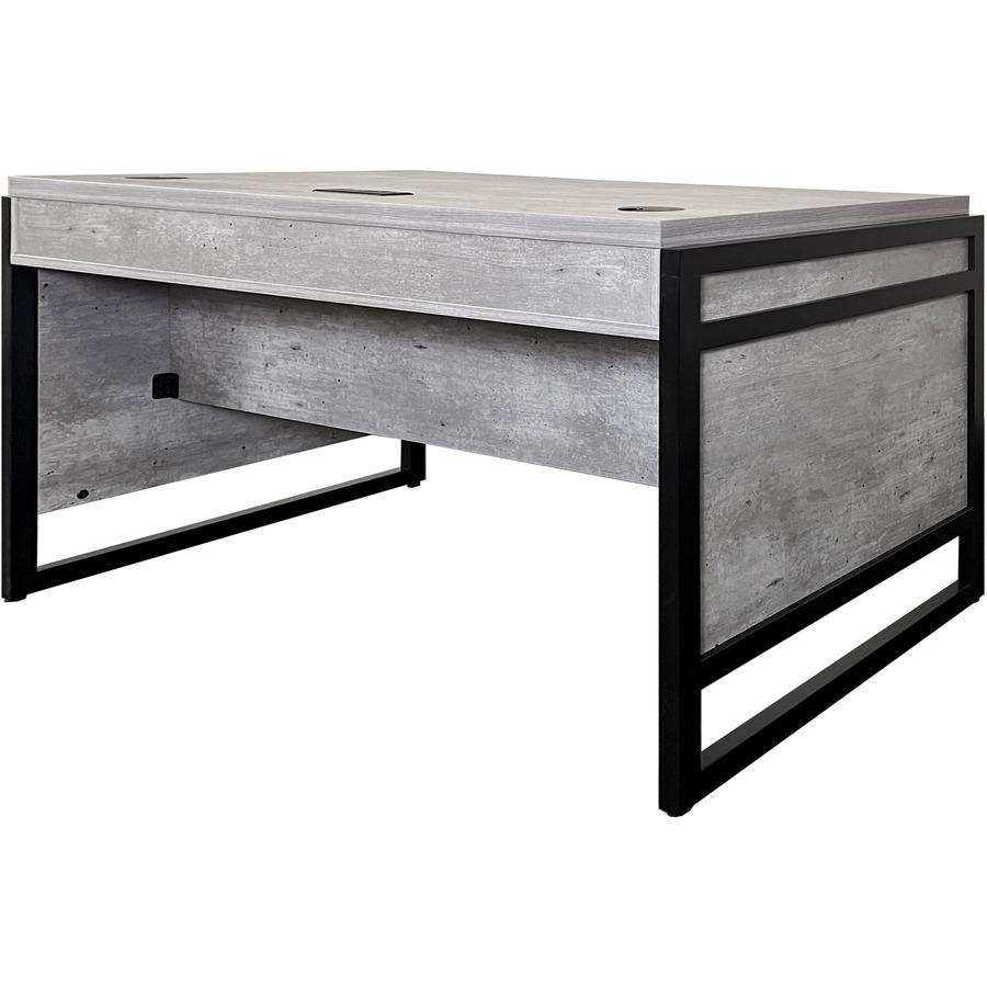 Mason Wood Laminate Office Desk. Picture 2