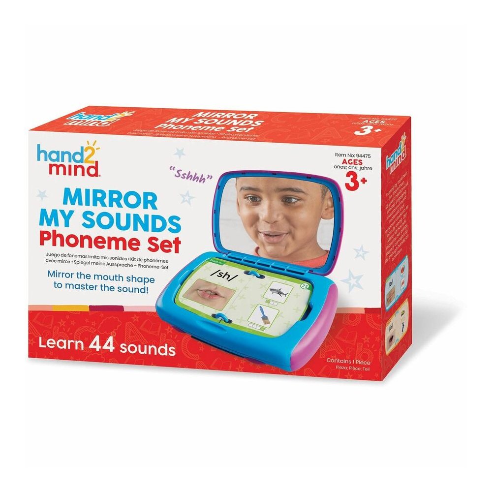 Learning Resources Mirror My Sounds Phoneme Set - Mirror Toy - Multi. Picture 2