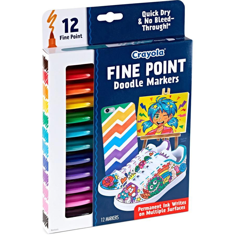 Crayola Doodle Markers - Multicolor Ink - 1 Pack. Picture 5