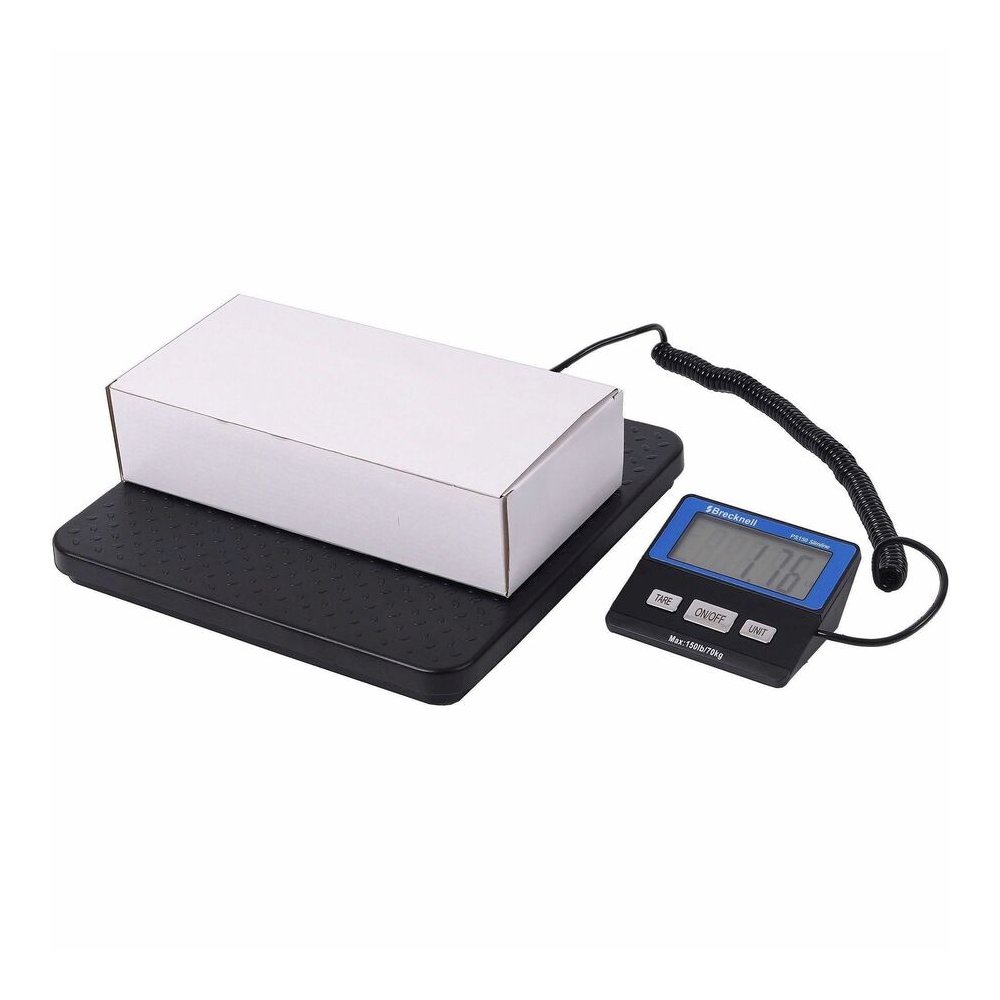 Brecknell PS Slimline Series - 150 lb / 70 kg Maximum Weight Capacity - Black. Picture 6