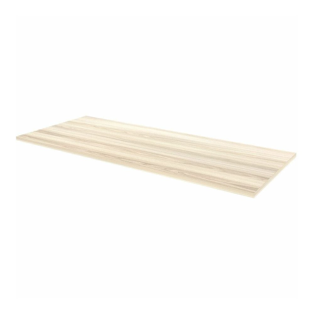 Lorell Multi-Purpose Tabletop - Laminated Rectangle Top - 30" Table Top Width x 72" Table Top Depth x 1" Table Top Thickness - Training, Multipurpose - Assembly Required - Modern Elm - Particleboard T. Picture 5