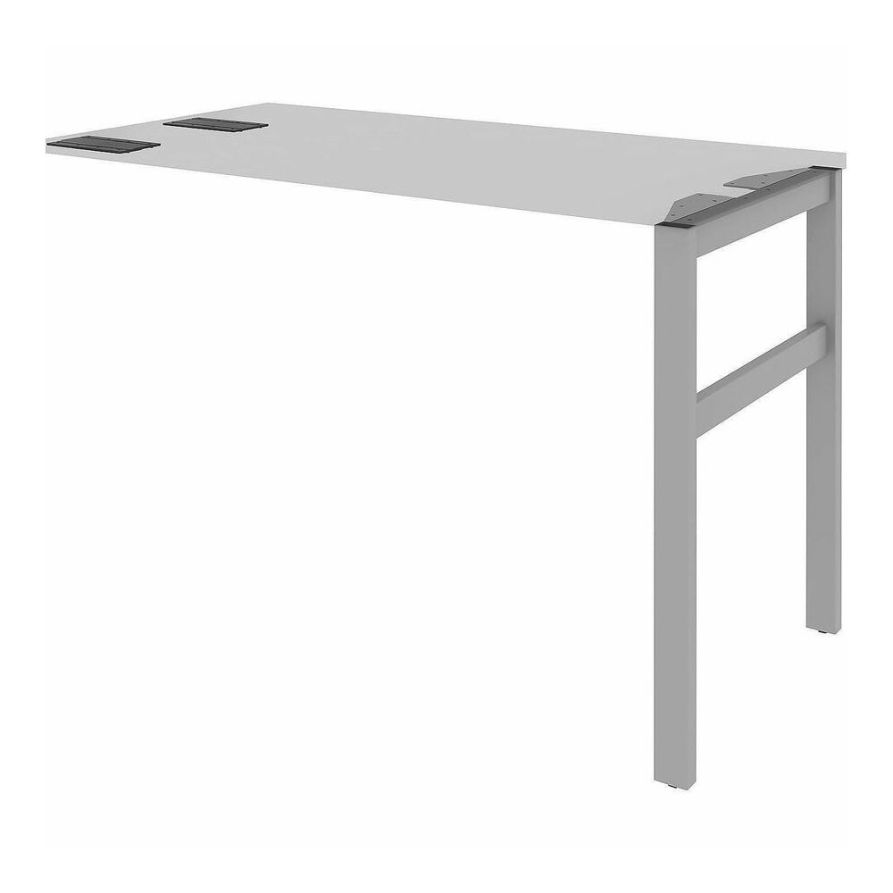 Lorell Adjustable Table Leg Bases & Returns - Assembly Required - Silver - 1 / Each. Picture 6