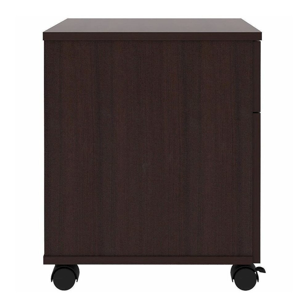 Lorell File Cabinet - for File, Box - Mobility - Espresso - No. Picture 5