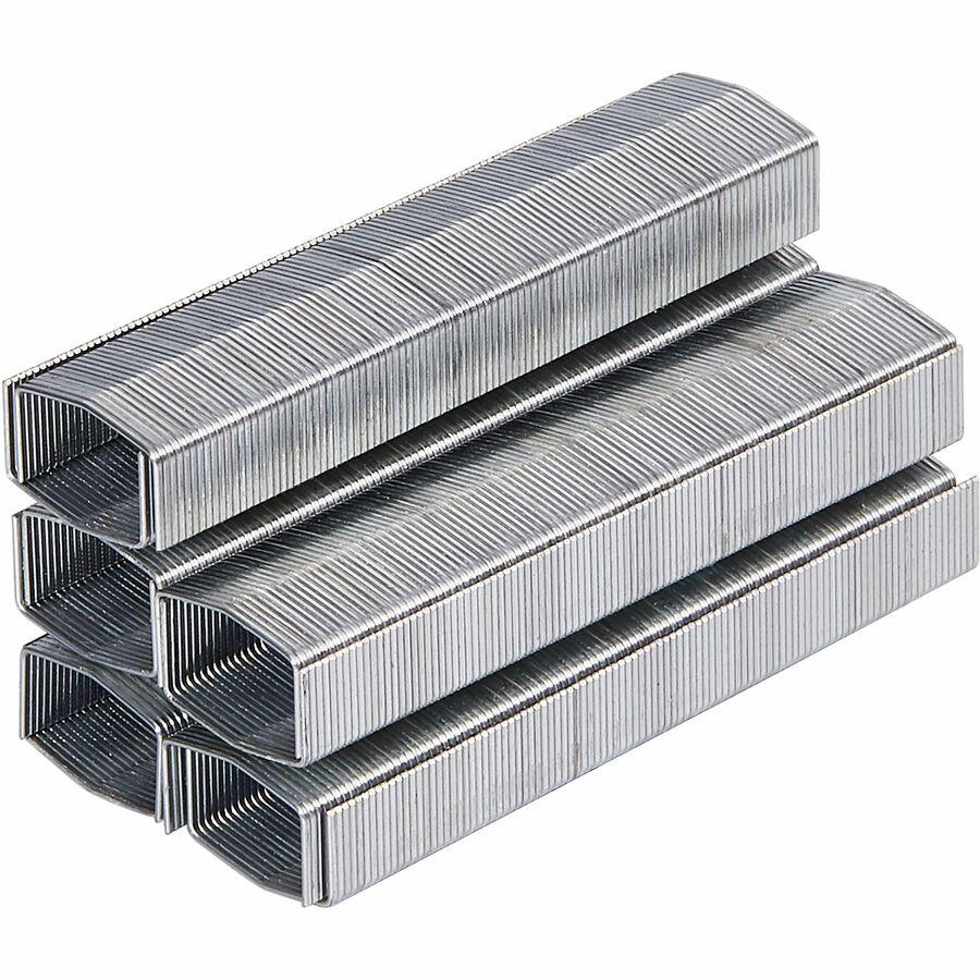 Bostitch PowerCrown Premium Staples - 210 Per Strip - 1/4" Leg - 1/2" Crown - Chisel Point - Silver - High Carbon Steel - 2.5" Height x 0.5" Width0.3" Length - 10000 / Box. Picture 3