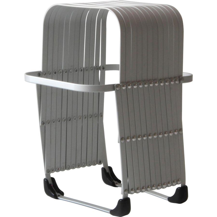 LEE Flexible Expandable Collator/Sorter/File - 12 - 7" Width x 11" Depth%Desktop - Silver - Aluminum - 1 Each. Picture 6