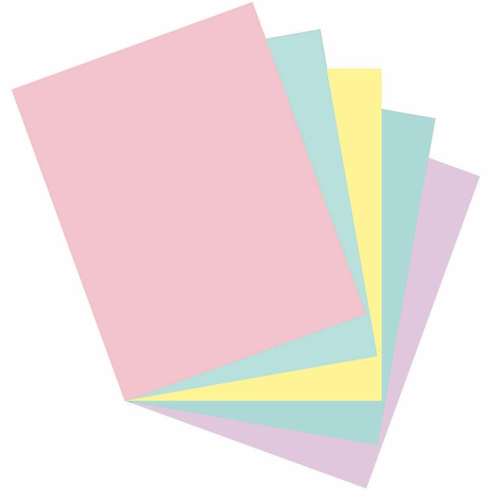 Pacon Cardstock Sheets - Assorted - Letter - 8 1/2" x 11" - 65 lb Basis Weight - 250 / Pack - Sustainable Forestry Initiative (SFI) - Assorted. Picture 2