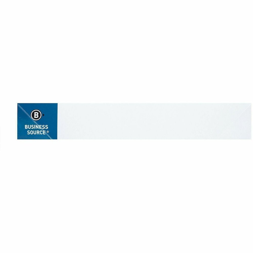 Business Source 1/3 Tab Cut Legal Recycled Top Tab File Folder - 8 1/2" x 14" - 3/4" Expansion - Top Tab Location - Assorted Tab Position - 1 Plys - Manila Paper - Manila - Tab - 10% Recycled - 100 / . Picture 9