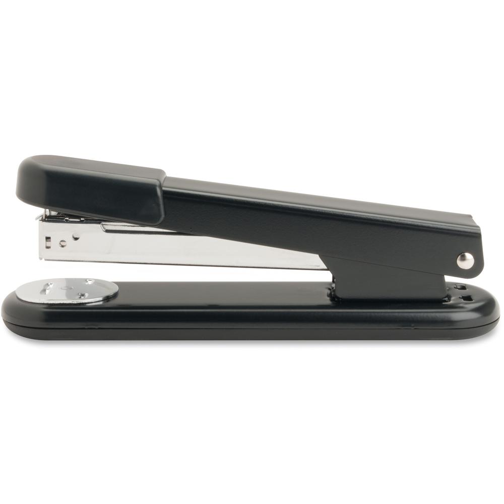 Business Source All-metal Full-strip Desktop Stapler - Staples Upto 20 Sheet of 20lb Paper - Holds Upto 210 Staple - Full Strip - Staple Size: 0.25" - Black - Metal, Acrylonitrile Butadiene Styrene (A. Picture 5