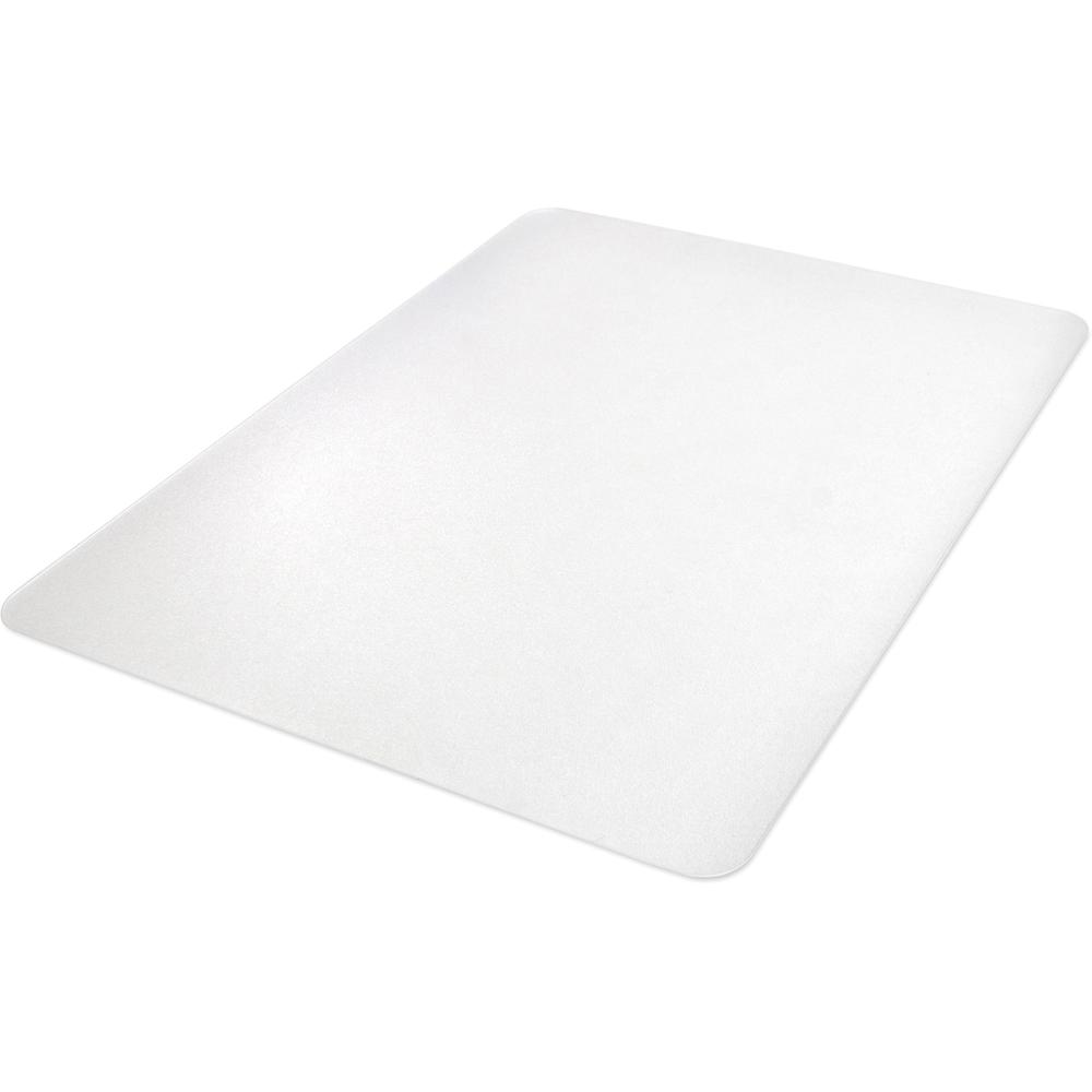 Deflecto Polycarbonate Chairmat for Hard Floors - Hard Floor - 53" Length x 45" Width - Rectangular - Polycarbonate - Clear - 1Each. Picture 1