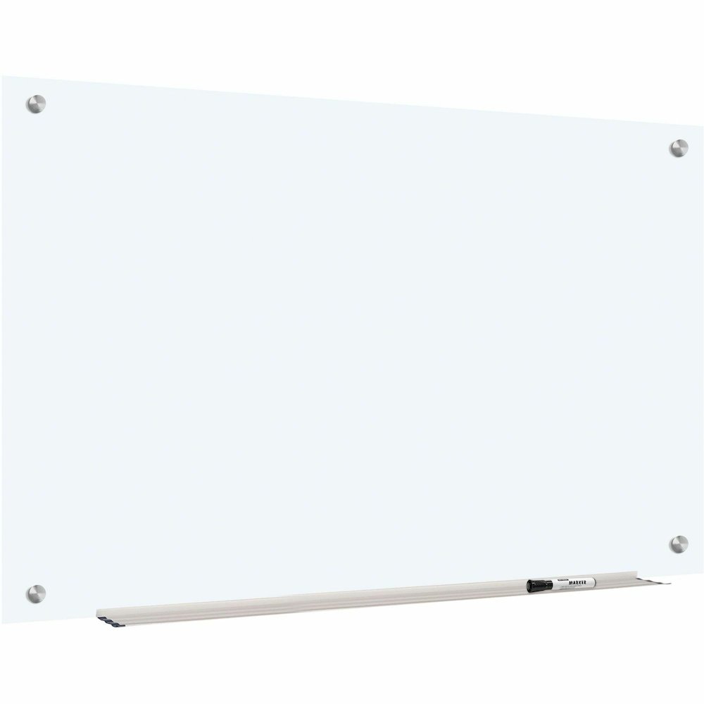Lorell Dry-Erase Glass Board - 48" (4 ft) Width x 36" (3 ft) Height - Frost Glass Surface - Rectangle - Stain Resistant, Ghost Resistant - Assembly Required - 1 Each. Picture 3